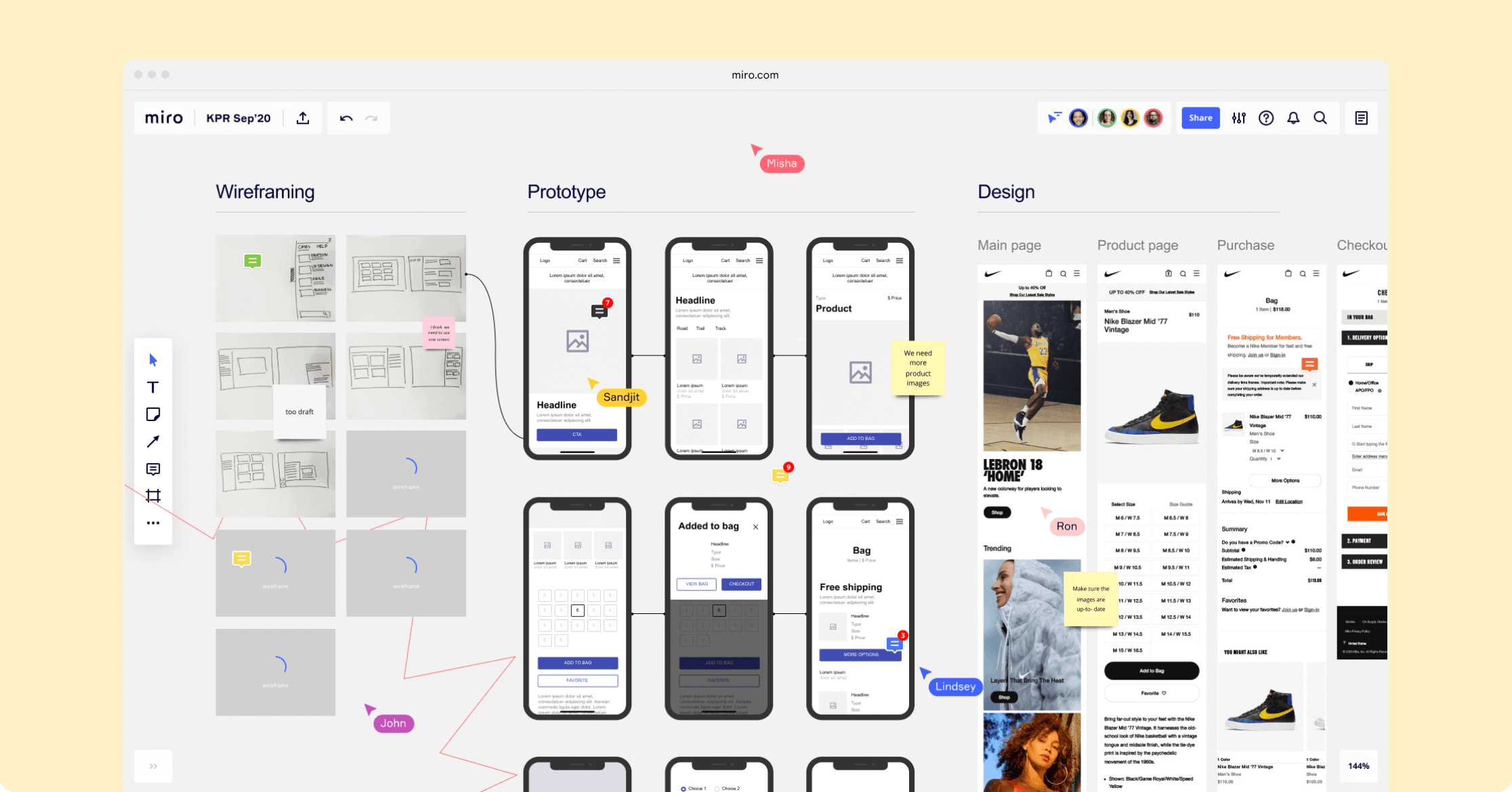 The top 10 wireframe tools for UX designers in 2023 (and their pros and cons) 11 Miro's wireframing capabilities