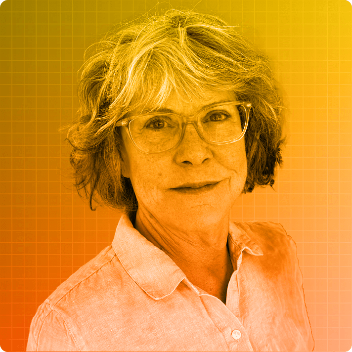 Design for a better world: a conversation on humanity-centred UX with Don Norman 3 Picture of guest speaker and design expert, Brenda Laurel.