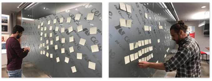 Student Success Stories: Web Design to UX Designer 4 Affinity Diagram