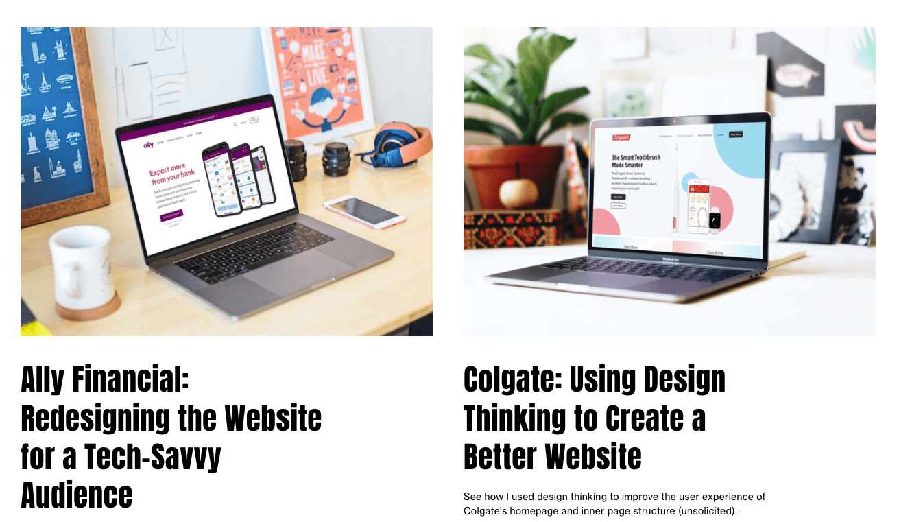 The 9 best UX portfolio examples from around the world (and what we can learn from them) 15 Jeff Shibasaki UX work examples