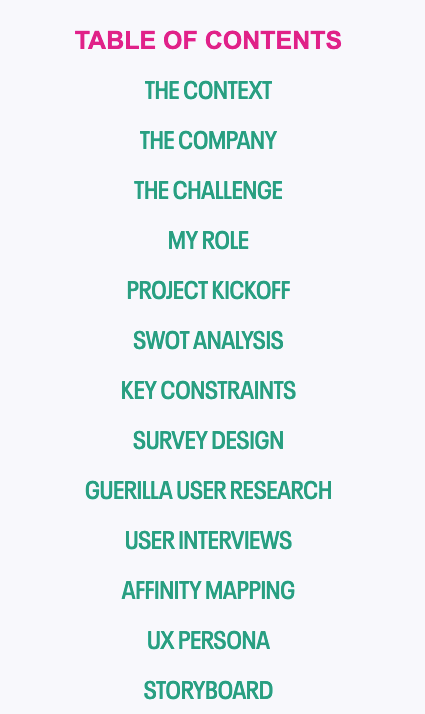 The 9 best UX portfolio examples from around the world (and what we can learn from them) 24 Johnathon Dakarai table of contents