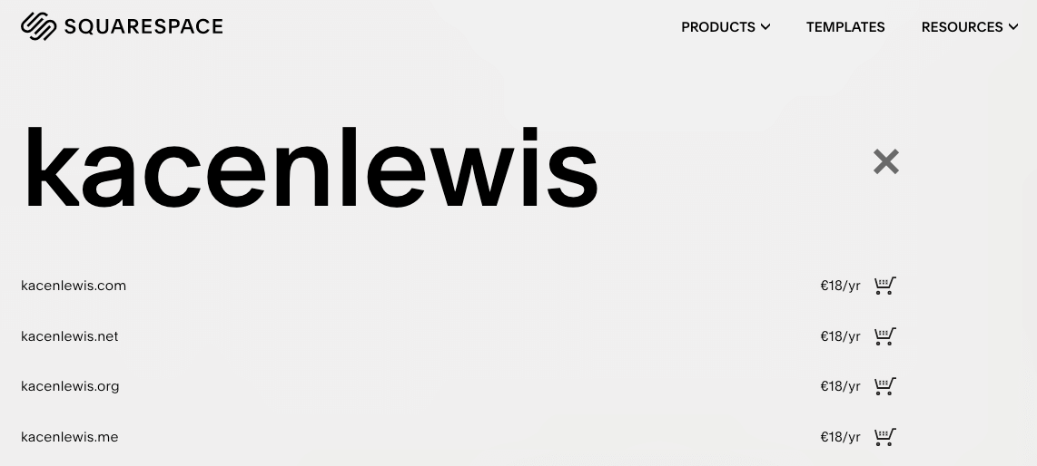 How to create a UX portfolio from scratch: Your step-by-step guide 2 Squarespace domain purchasing