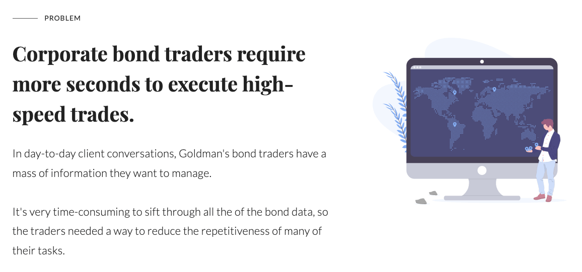 8 UX portfolio tips & best practices all designers should follow 8 Daniel Autry Goldman Sachs case study