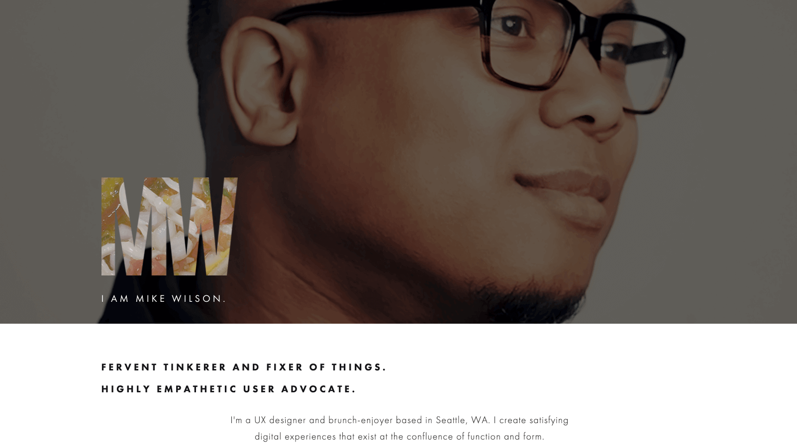 The top 10 UX portfolio builders (and their pros and cons) 5 Mike Wilson UX portfolio