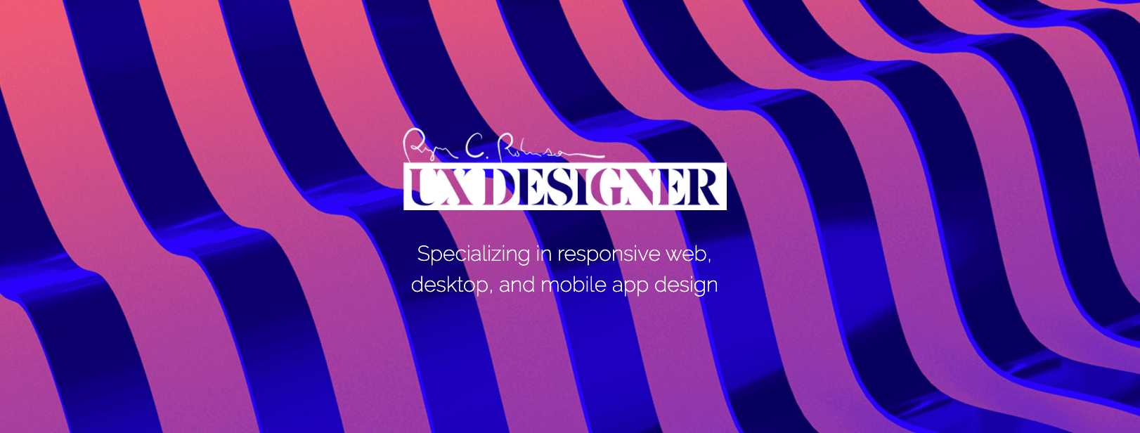 The top 10 UX portfolio builders (and their pros and cons) 7 Ryan Robinson UX portfolio