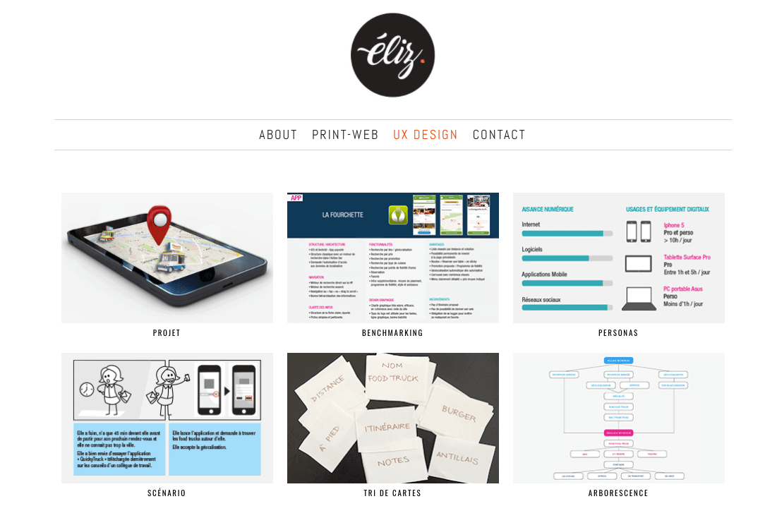The top 10 UX portfolio builders (and their pros and cons) 10 Elize Deville UX portfolio