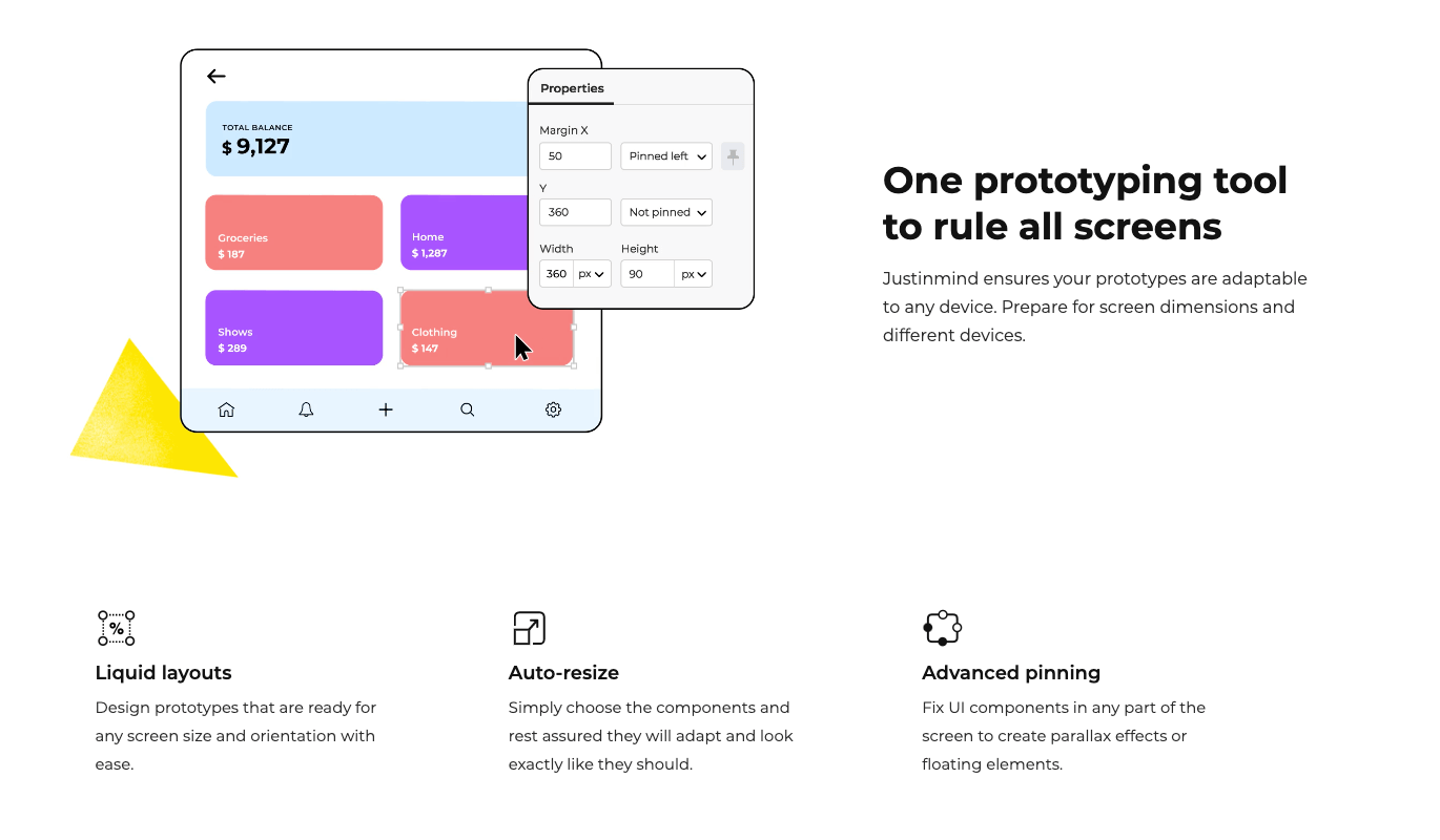 The ultimate guide to the best UX Design tools in 2023 18 Justinmind prototyping capabilities