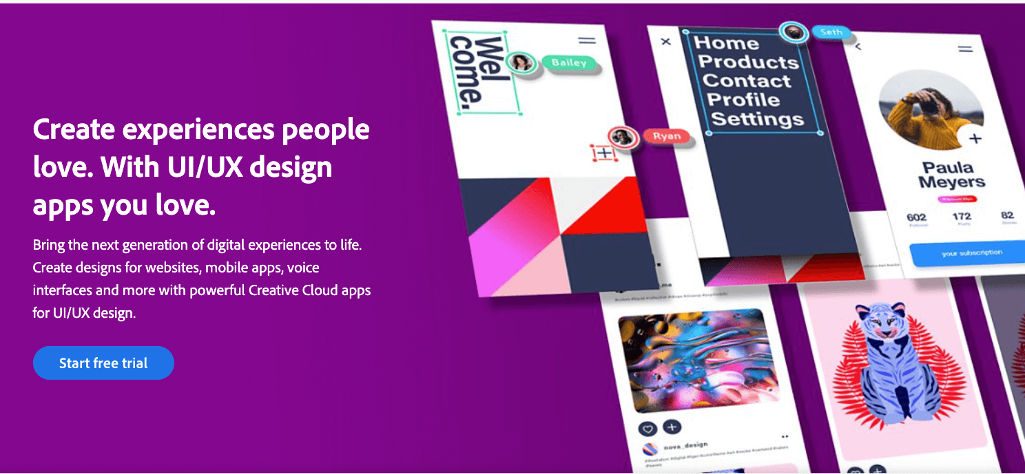 The ultimate guide to the best UX Design tools in 2023 26 Adobe XD UX tool website