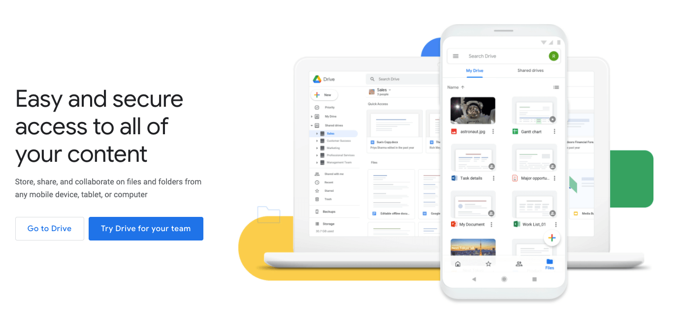 The ultimate guide to the best UX Design tools in 2023 35 Google Drive - UX documentation tool