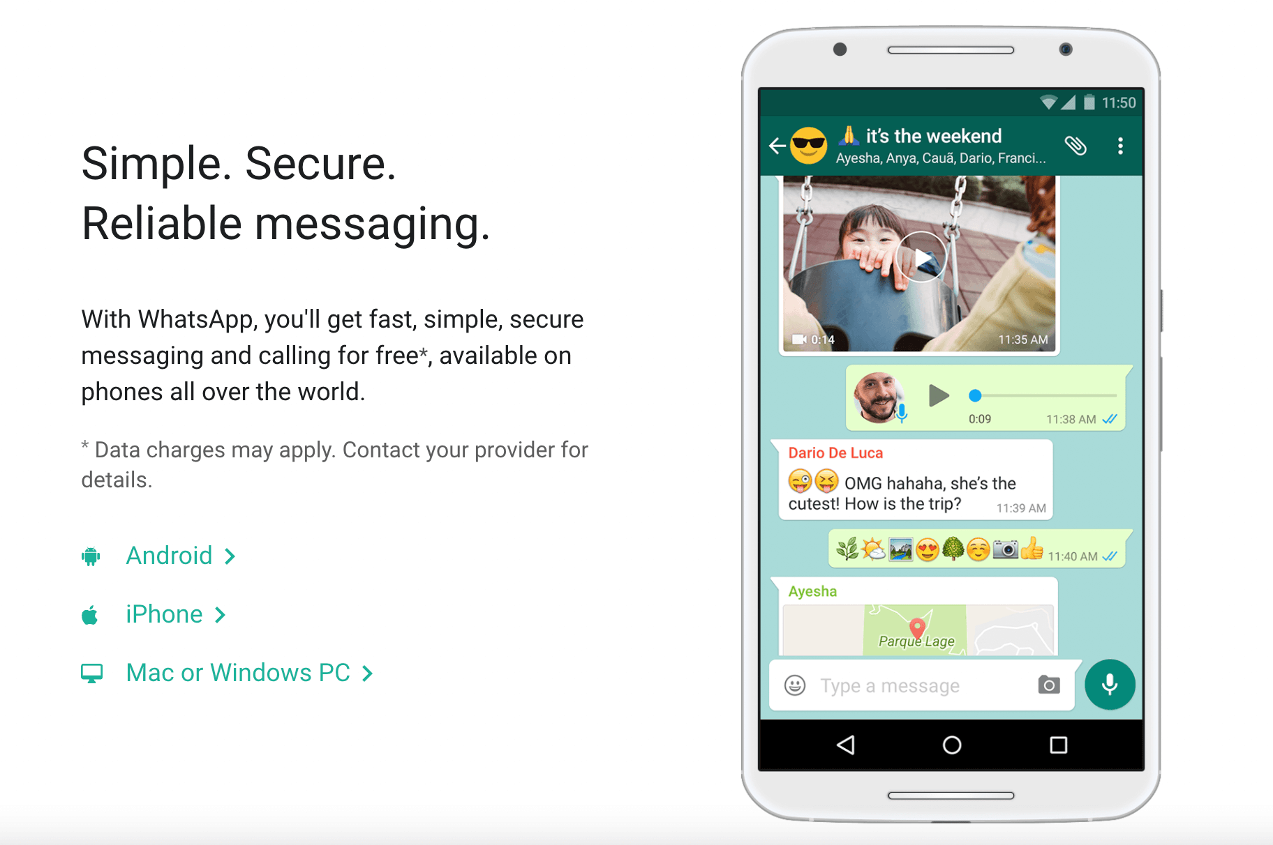 Less is more: How stripping back can improve UX Design 3 whatsapp less is more
