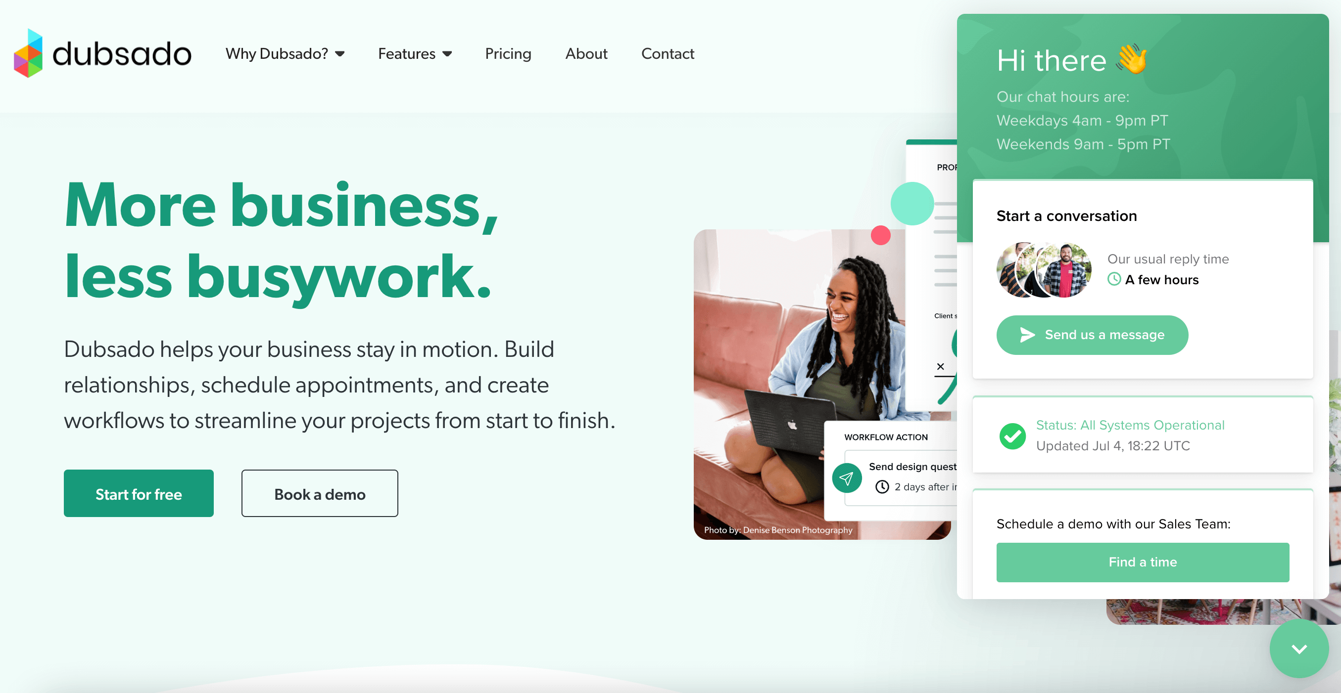 User interface guidelines: 10 essential rules to follow 11 Dubsado chatbot