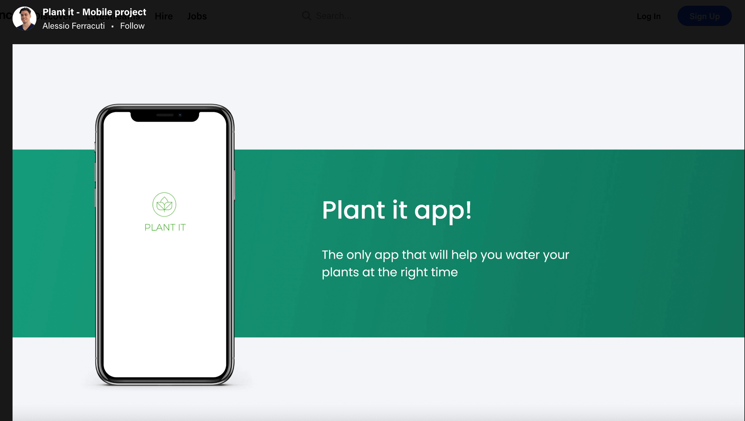 Can you get a UX design job with one portfolio project? 3 Alessio Ferracuti