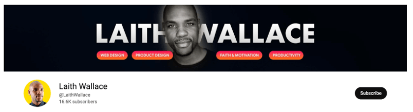 The top 9 UX YouTube channels to follow in 2023 4 laith wallace