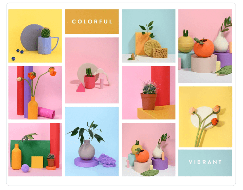 The ultimate guide to mood boards for UI Designers (and how to create your own) 6 canva mood board example