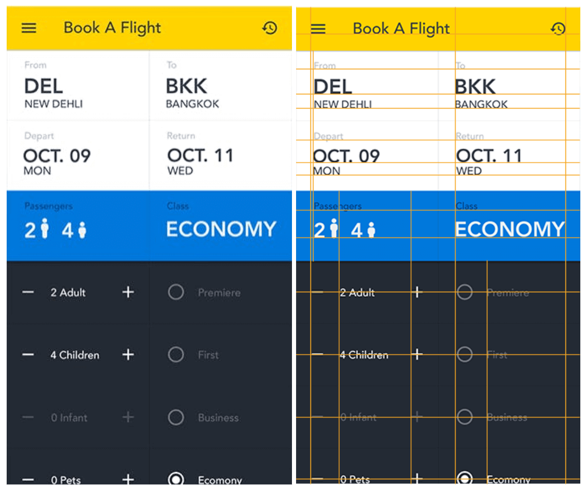 8 UI Design Dos and Don’ts (With Examples) 3 alignment to create neat designs