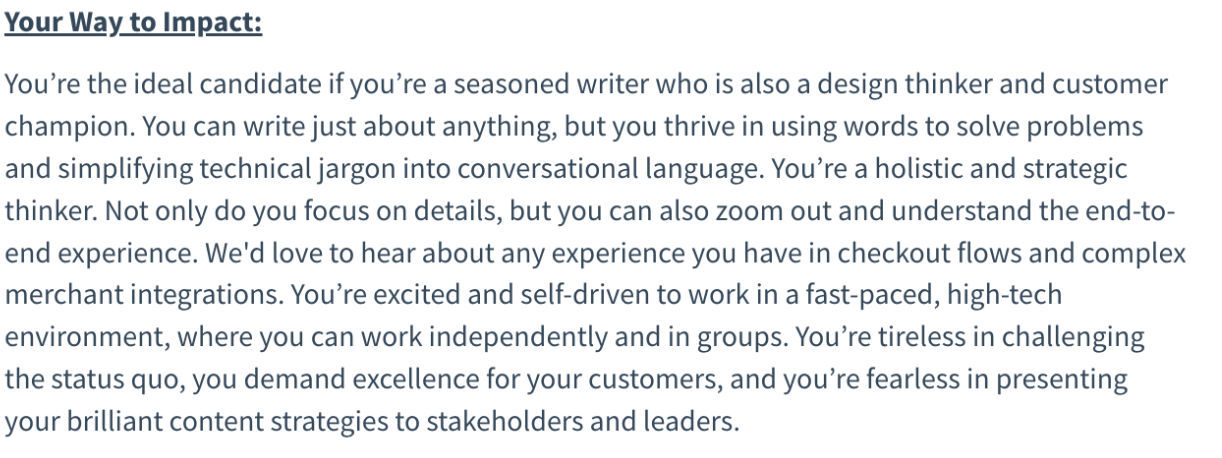 What is a Content Designer & what do they do? 4 paypal content designer 2