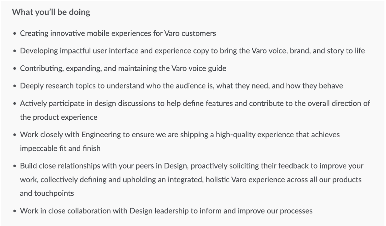 What is a Content Designer & what do they do? 6 varo content designer