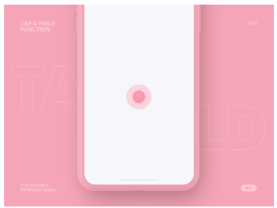 The Impact of Microinteractions on UI Design 4 tap and hold effects