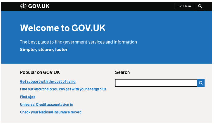 The 6 most important content design principles (with examples) 2 gov.co.uk clarity example