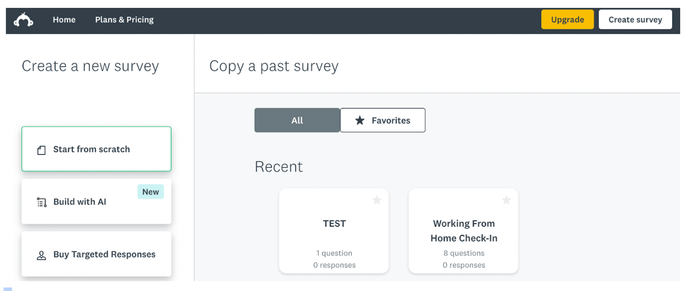 The best online survey tools to use in 2024 3 Screenshot 2023 12 08 at 15.13.31
