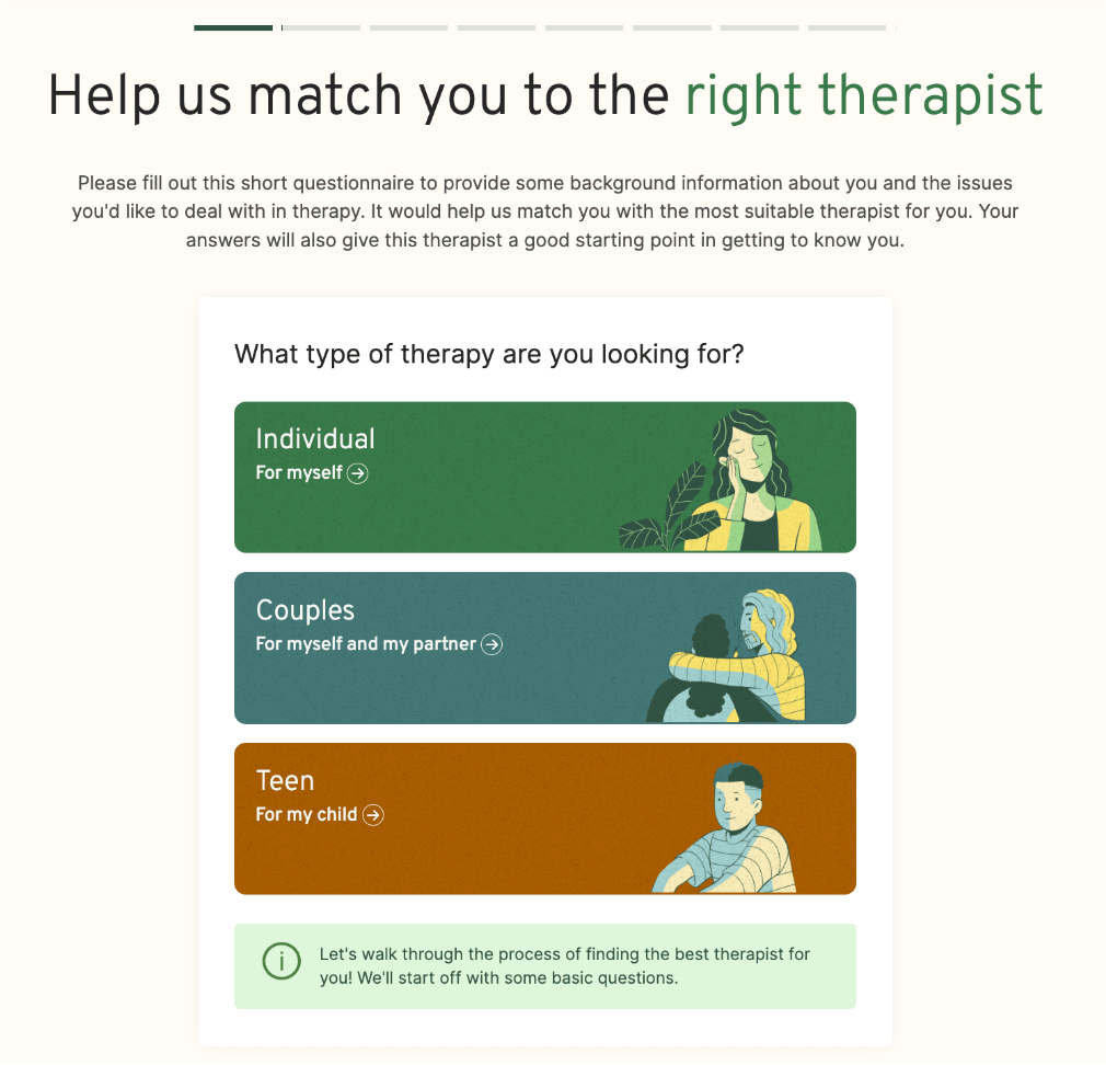 What does a UX writer (also known as a content designer) do? Everything you need to know 2 Screenshot of Better Help app interface