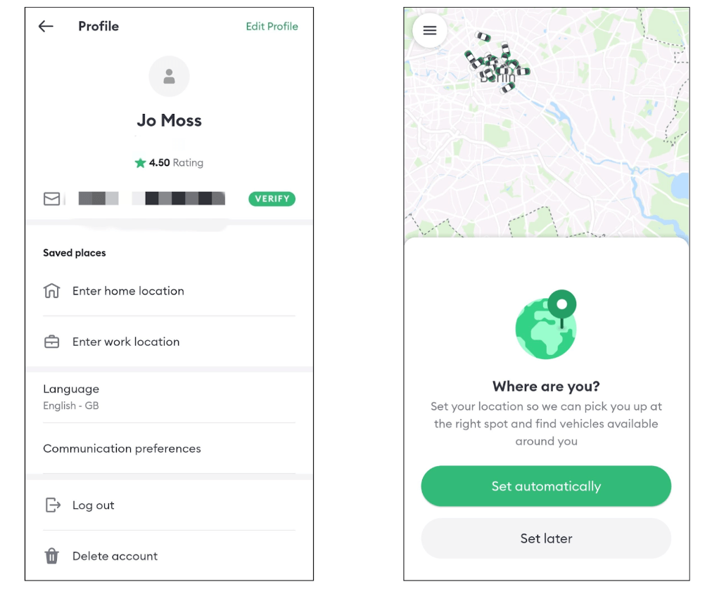 What does a UX writer (also known as a content designer) do? Everything you need to know 3 Screenshot of Bolt app