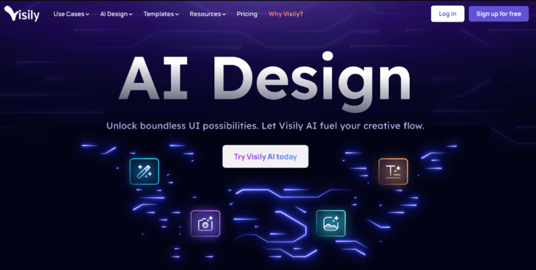 The top 8 AI tools for UX 9 Screenshot of Visily AI