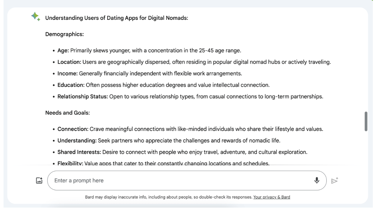 What is Gemini AI (formerly known as Bard AI) and how can you use it to become a better UX designer? 3 Bard AI/Gemini prompt to discover user demographic