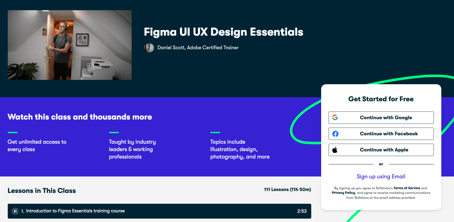8 of the best free UX design courses in 2025 9 figma course website