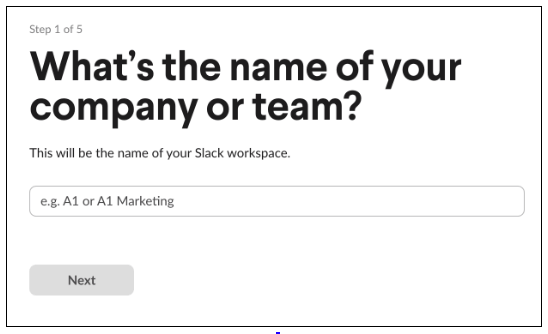 Your ultimate guide to form design (with tips, best practices, and examples) 7 Screenshot of Slack platform