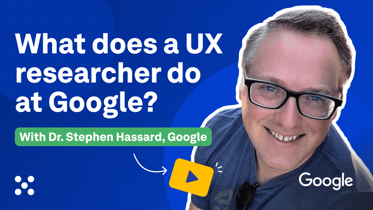 What does a UX researcher do at Google