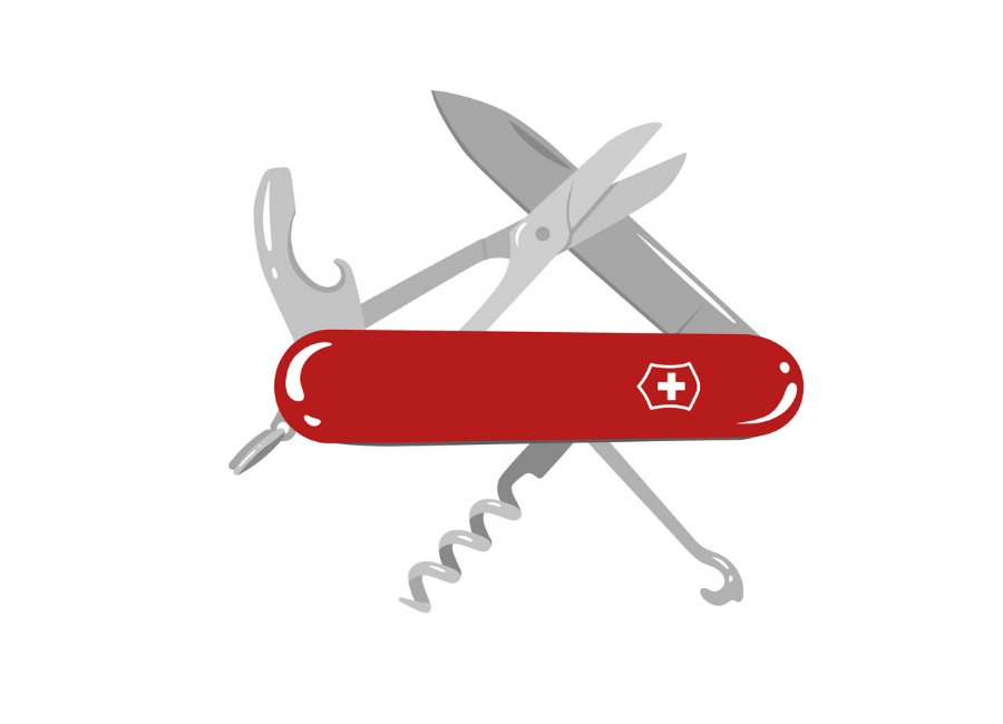 The Rollaboard suitcase and the Paradox of Specificity 2 Swiss Army Knife